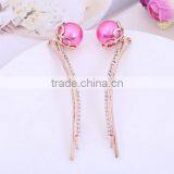 Beautiful Crystal Pearl Jewel Hair Clip thumbnail-4