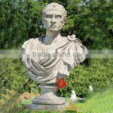 Stone Crassus Bust Statue,marble Roman Head Sculpture thumbnail-1