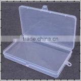 Clear Polypropylene Mini Storage Box With Hinged Lid,Snap Closure thumbnail-1