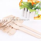 Manufacture 24pcs disposable wooden forks/knife/spoon