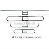 3" Black Powder Coated Dust Mop Frame A702 thumbnail-3