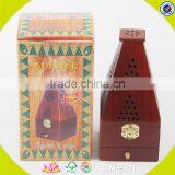 2017 Wholesale Cheap Double Sides of the Top Wooden Incense Holder W02A261 thumbnail-5