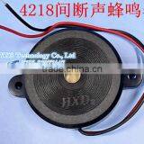 SFM-42-IIB Intermittent Buzzer 42*18 Piezoelectric Buzzer 4218 Intermittent Active Lead 12V Buzzer thumbnail-1