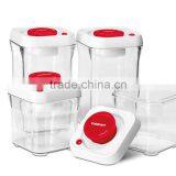 Food Grade BPA Free Plastic Clear Food Container Safe Food Box With Sealed Lid thumbnail-3