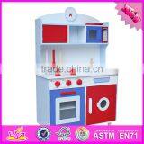 2016 New Design Preschool Toy Wooden Children Play Kitchen Sets W10C244 thumbnail-1
