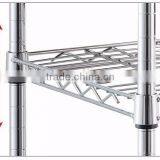 Space Saver Metal Storage Shelf With Wheels, Detachable Warehouse Storage Rack thumbnail-5
