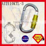 O Type 25KN Taiwan Aluminum Carabiner For Mountain Climbing thumbnail-3