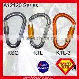 25KN Quicklock Triple Lock Rock Climbing Aluminum Carabiner For Rescue thumbnail-5