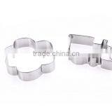 BZD19 Floral Pattern Stainless Steel Cake Mold Wholesale Cheap thumbnail-6