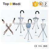 Topmedi Retractable Four-legged Elderly Cane Walking Stick thumbnail-3