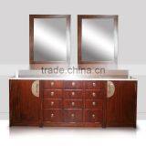 Buffet Vanity Spa Oriental Walnut Teak Wood Furniture thumbnail-2