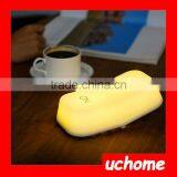 UCHOME Hot Creative Gravity Sensor ON-OFF Night Light/OEM White Yellow Warm LED Light Night for Baby Feeding Nursing thumbnail-5