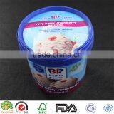 16 oz Disposable Plastic Ice Cream Container With Lid thumbnail-3