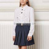 School Girls Cotton Long Sleeve Shirt High School Apparel thumbnail-4