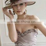 Elegant Knee Length Beaded Petite Mother of the Bride thumbnail-2