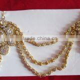 SIDE TIKA TIKA GOLD TONE CRYSTAL Hair Accessory thumbnail-1