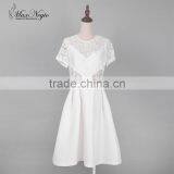 Maxnegio Supreme Clothes Wholesale Pleated Maxi Woven Midi Dress thumbnail-6