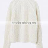 High Quality Hand Made Crochet Mesh Stylish Girls Sweater Cardigan(BKNB27) thumbnail-2