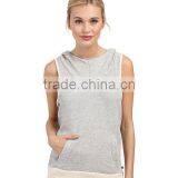 Factory Sale 2016 100% Cotton Tank Tops Sleeveless Slim Fit t Shirt Made in China thumbnail-3