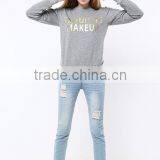 2017 New Arrive High Quality Customizing Hoodies Fashion Popular Girls Sweatshirt Customized Hoodie for Daily Wear thumbnail-2