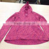 OEM Style High Quality WOMEN LADIES CASUAL SEAMLESS HOODIES thumbnail-1
