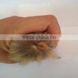 Raccoon Fur Pom Poms For Hat / Garment / Key Chain/Shoes thumbnail-5
