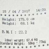 DHM-16 Foldable Ultrasonic Digital Height and Weight Scale With Coin and Print thumbnail-5