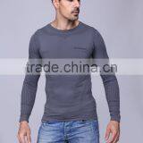 Factory Supply Seamless Tighing Bodybuilding Gym t Shirt High Elastic Sport Wear thumbnail-1