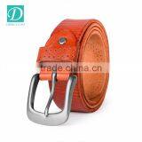 Wholesale Real Leather Belts Classic Style Coffee Color Belt for Men thumbnail-3