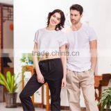 OEM ODM Hotel Waiter Uniforms Wholesales Unisex Restaurant Uniform thumbnail-3