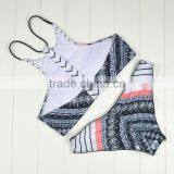 Polyester Bikini Different Size for Choice & Padded Blue Girls Swimwear 59377 thumbnail-2