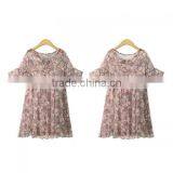 2017 New Design Chiffon Plus Size One-piece Dress Big Pendulum Type for Lady\'s Dress thumbnail-2