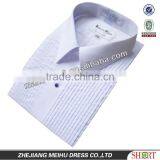 100%cotton White European Spread Collar Formalwear Tuxedos thumbnail-1