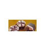 Customized Six-shaped Rigid Cardboard Gift Boxes With Printed Ribbon for Jewelry / Luxury