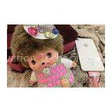 Pink Cute Iphone 5C Universal Portable Power Bank Adding Cap Diamante Mochihichi