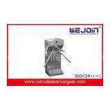 Professional Metro / Subway Turnstile Barrier Gate With 304 Stainless Steel Housing thumbnail-1