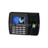 USB TCP/IP Biometric Fingerprint Time Clock , Optical Sensor Fingerprint Time Recorder