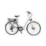 Custom Comfortable 28 Inch 250W City E Bike 700C Black or Silver Color thumbnail-1
