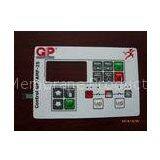 Thin Film Metal Dome LED Membrane Touch Switch With Silk Screen Printed