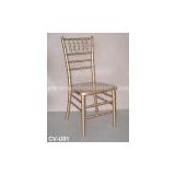 gold chivari chair