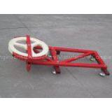 ODM Steel Red and blue Cable Trolley for Construction Hoist Spare Parts