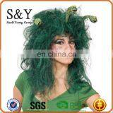 Halloween Party Wig Medusa Wig With Latex Snake thumbnail-1