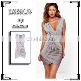 Hot!Sexy Summer Dress Deep V-neck Bodycon Designer One Piece Party Dress