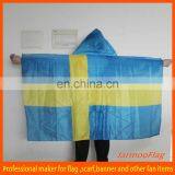 Sweden Reusable Durable Body Flag thumbnail-1