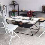 China Factory Cheap Product Rectangular Furniture Coffee Table Expanding Table Furniture thumbnail-5