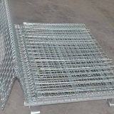 Steel Foldable Wire Mesh Container Custom Wire Container Wire Containers Exporter Steel Wire Mesh Container China thumbnail-3