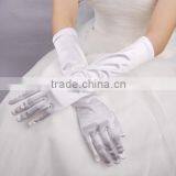 Instyles New Silk Satin Lace Ivory Bridal Gloves Wedding Bride Gloves Elbow thumbnail-2
