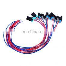 Free Shipping!6Pcs Fuel Injector Connector Harness Pigtail Replaces 1P1575 For Chevrolet GMC thumbnail-1
