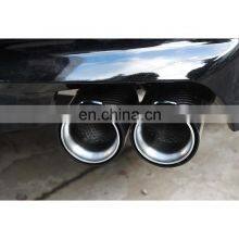 New Style High Quality Carbon Fiber Muffler Tips Exhaust Nozzle for BMW 5 Series G30 G38 X5 X6 thumbnail-4