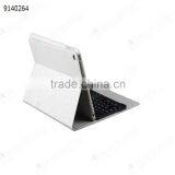 Bluetooth Keyboard for IPad Air,white Plastic Keyboard+ PU 360 Degree Rotating Cover With Removable thumbnail-2